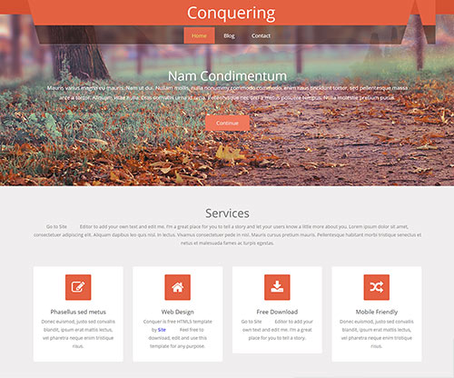 Template Web Garden